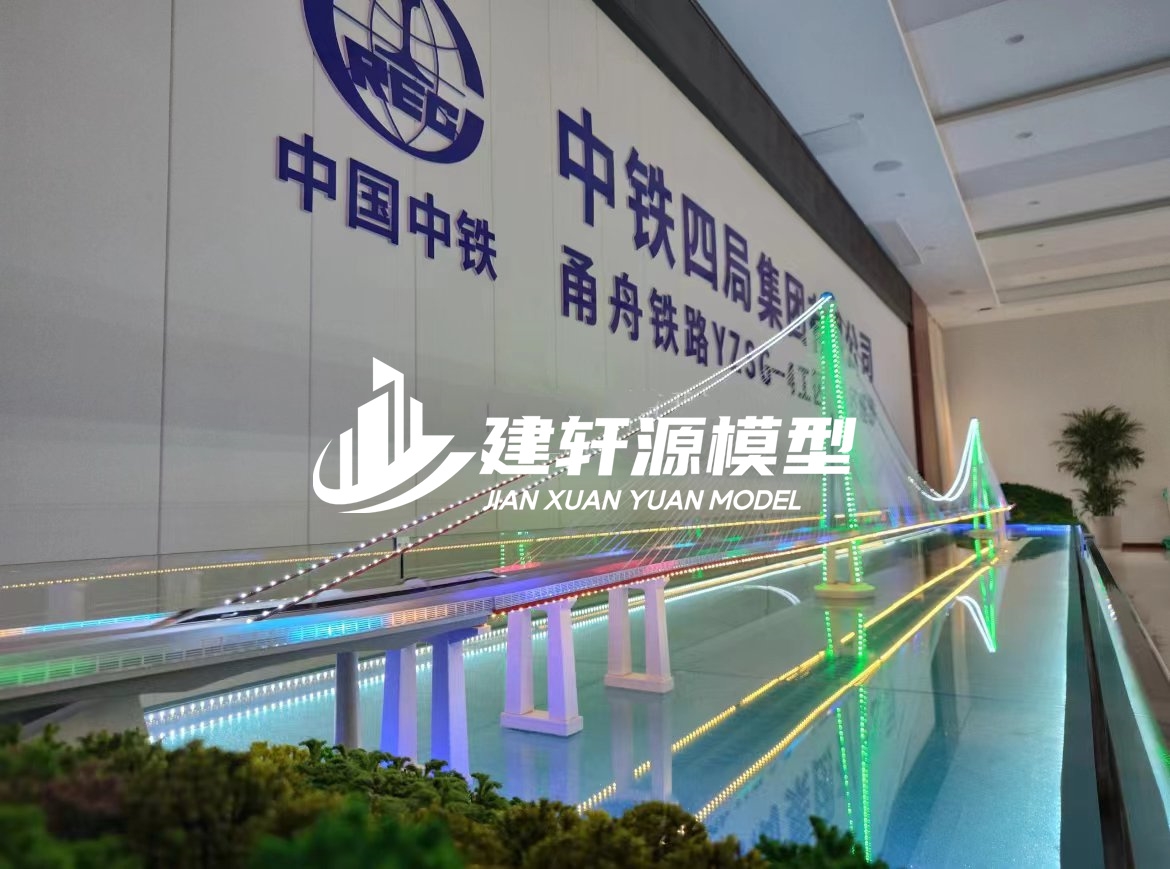 龙马潭桥梁模型制作